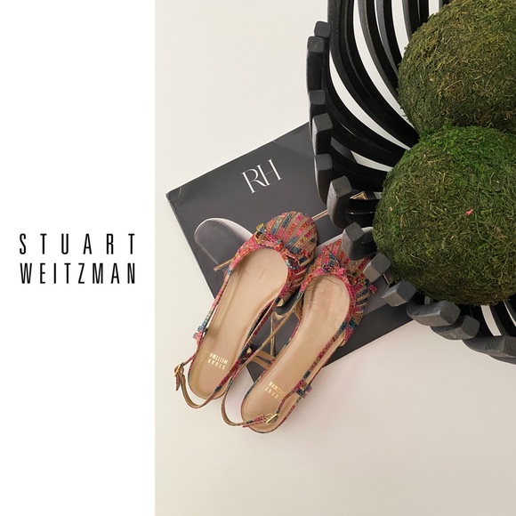 Stuart Weitzman Chanel Style Sling Backs - Picture 6 of 10